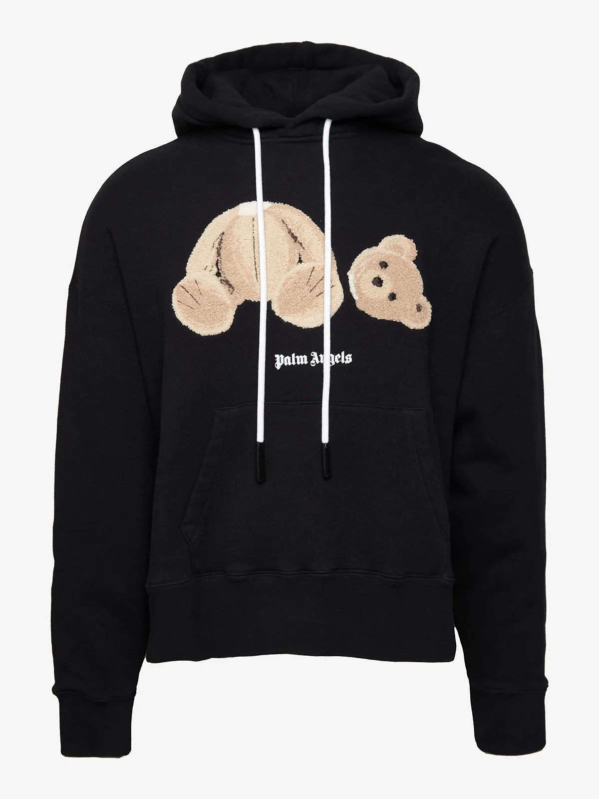 Palm Angels Teddy Bear Drawstring Hoodie