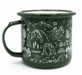 Parks Project Enamelware Camp Mugs