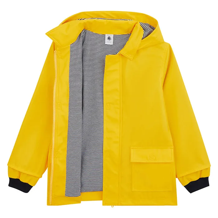 Petit Bateau Child Iconic Raincoat Yellow