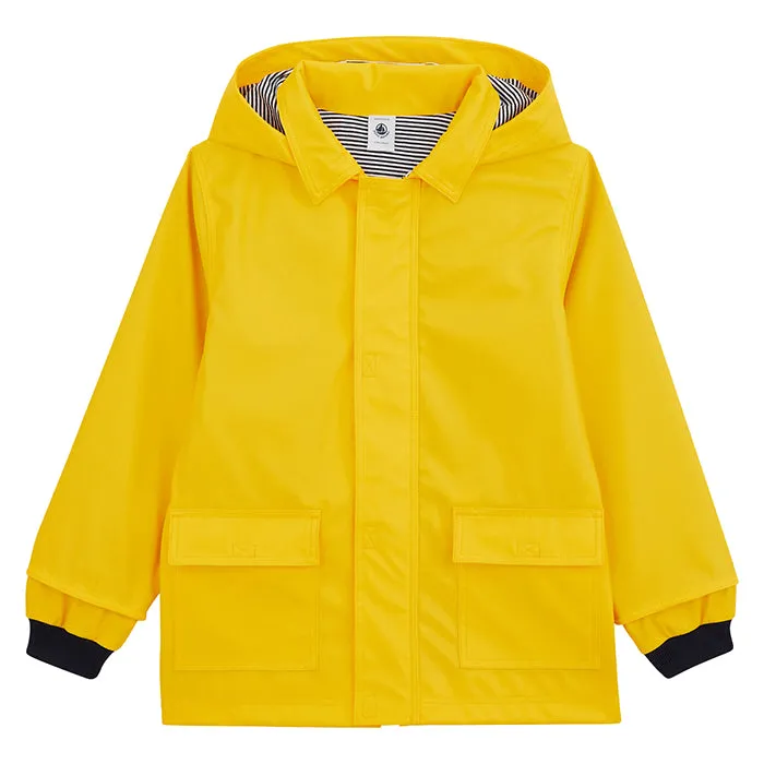 Petit Bateau Child Iconic Raincoat Yellow