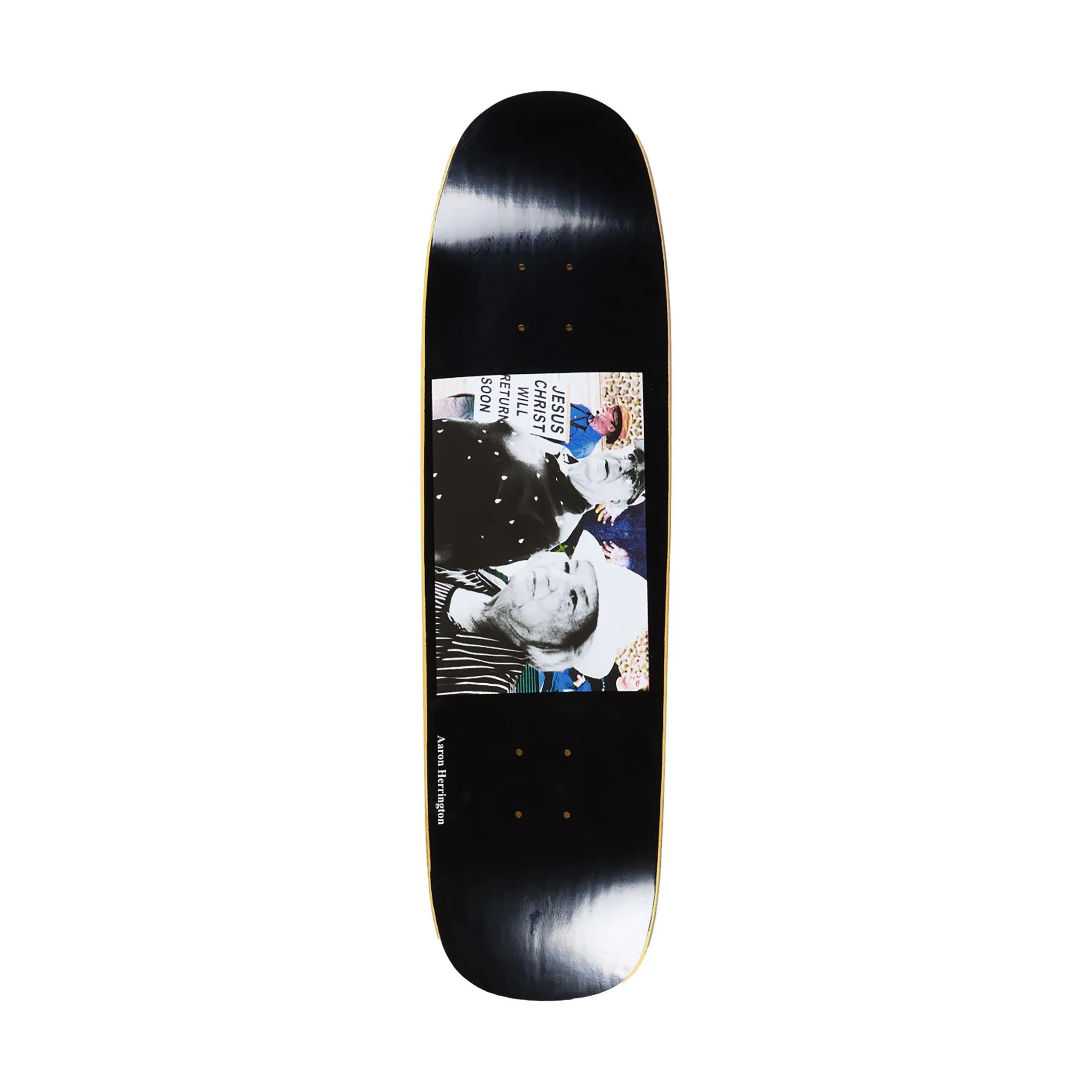 Polar Aaron Herrington Return Soon Deck Black 8.625