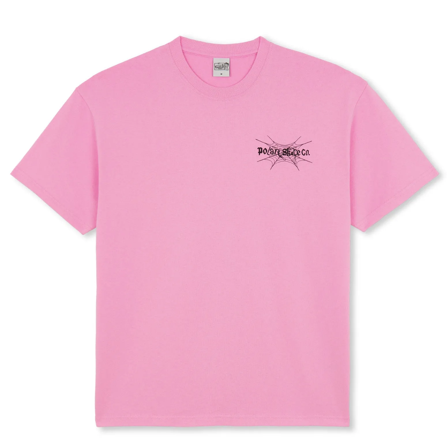 Polar Skate Co. Spiderweb Tee Pink