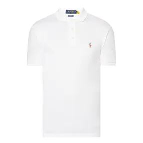 POLO RALPH LAUREN Pima Cotton Polo Shirt - White