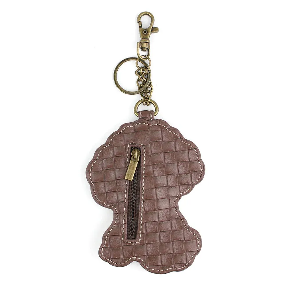 Poodle Coin Purse and Key Chain