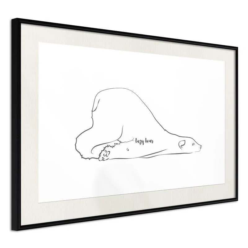 Poster Resting Polar Bear