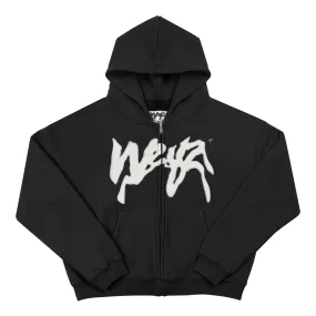 PROPAGANDA Zip Hoodie - Black