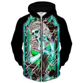 RAVENS ACID EDITION ZIP UP HOODIE