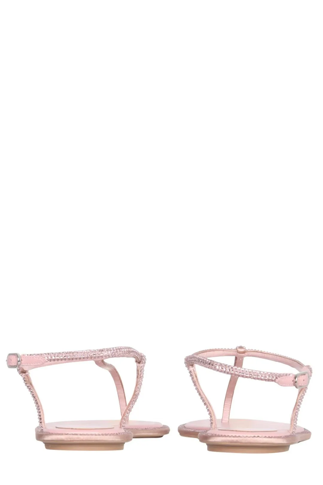 René Caovilla Diana Ankle-Strap Sandals