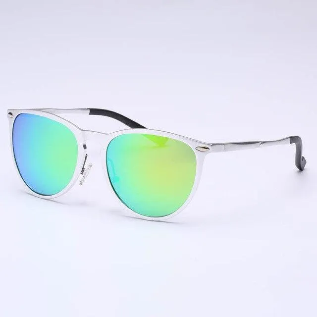 Retro Men's Aluminum Magnesium Polarized Driving Sunglasses