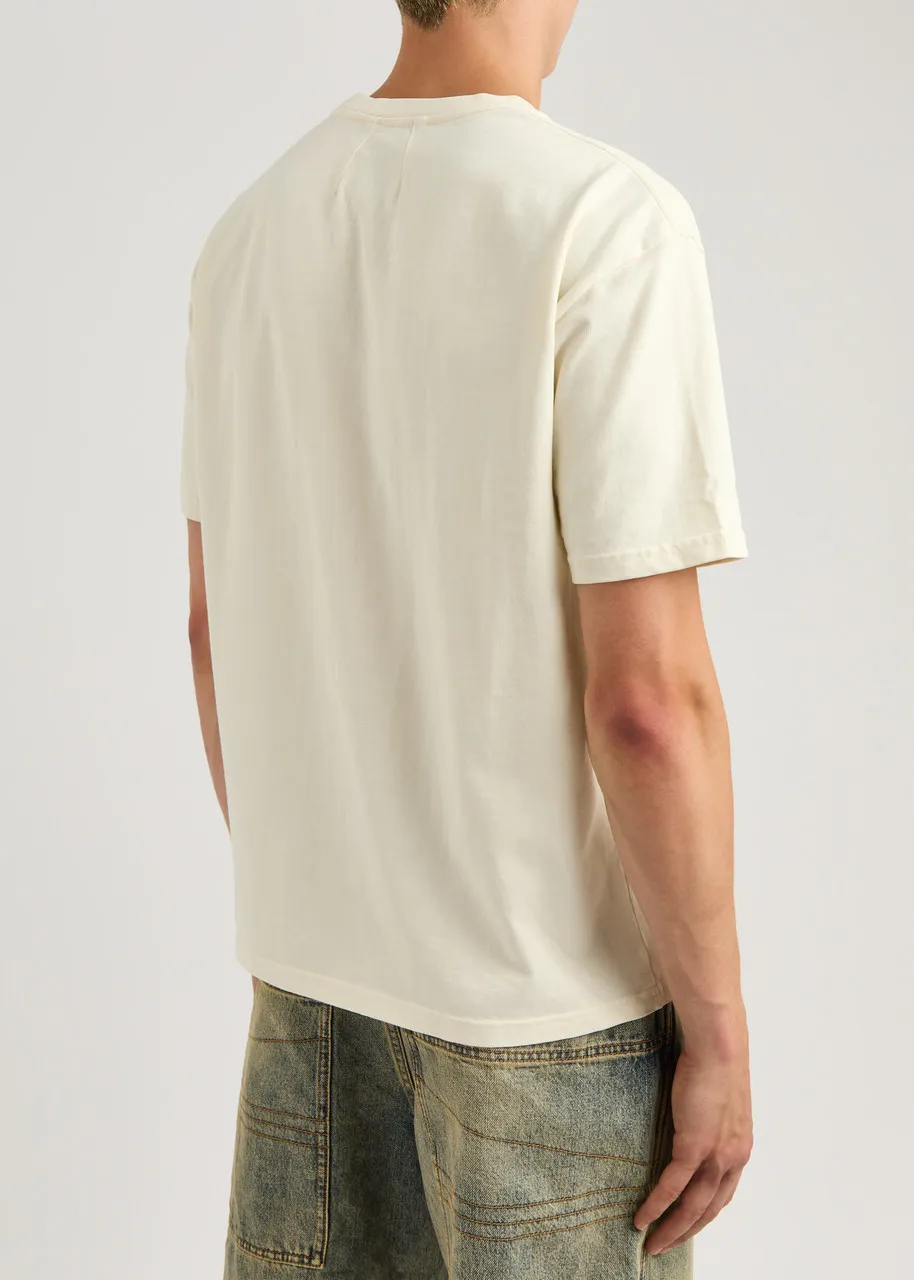 RHUDE Chateau Alpes printed cotton T-shirt  -                         -                     -                