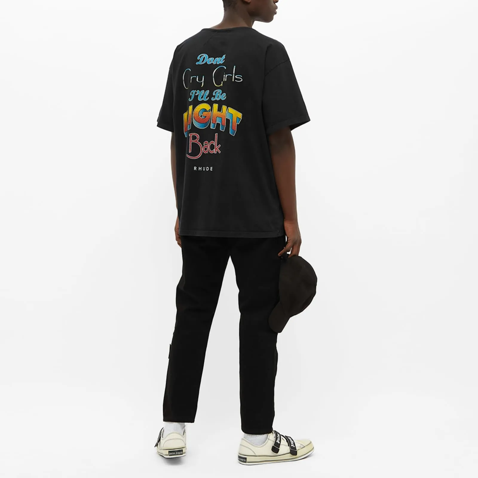 Rhude Don't Cry Texas Tee - Black