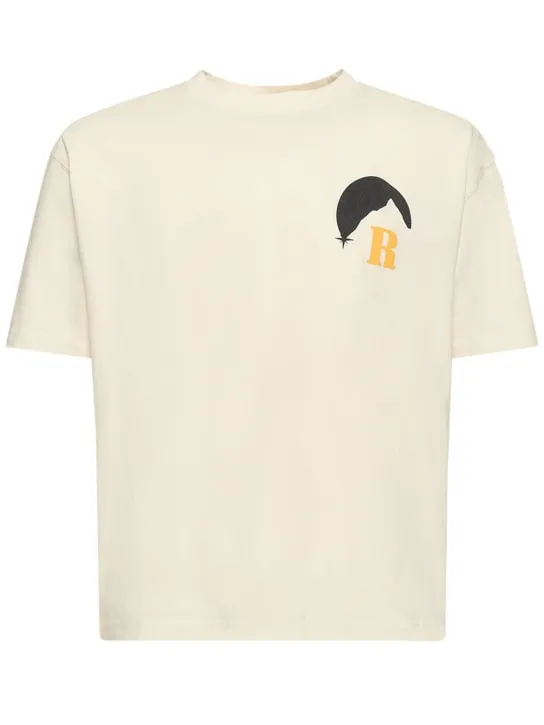 RHUDE   Moonlight cotton t-shirt 