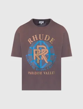 RHUDE PARADISE VALLEY TEE   VINTAGE GREY