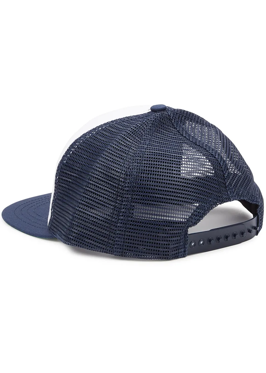 RHUDE Speedmark navy logo trucker hat -                         -                     -                