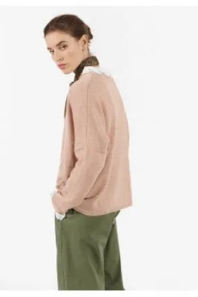 Rose V-Neck Knit Troncoso