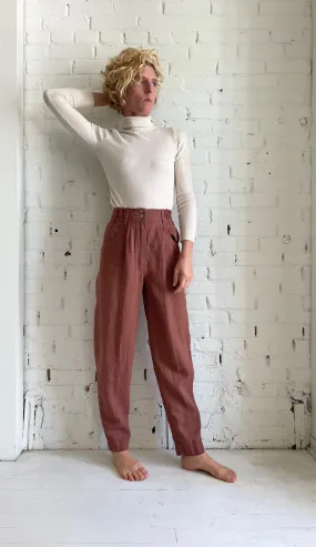 SALE | Annie Linen Pant | Spice