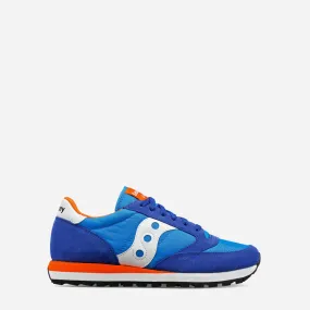 Saucony Jazz Original Sky Blue Orange Sneakers