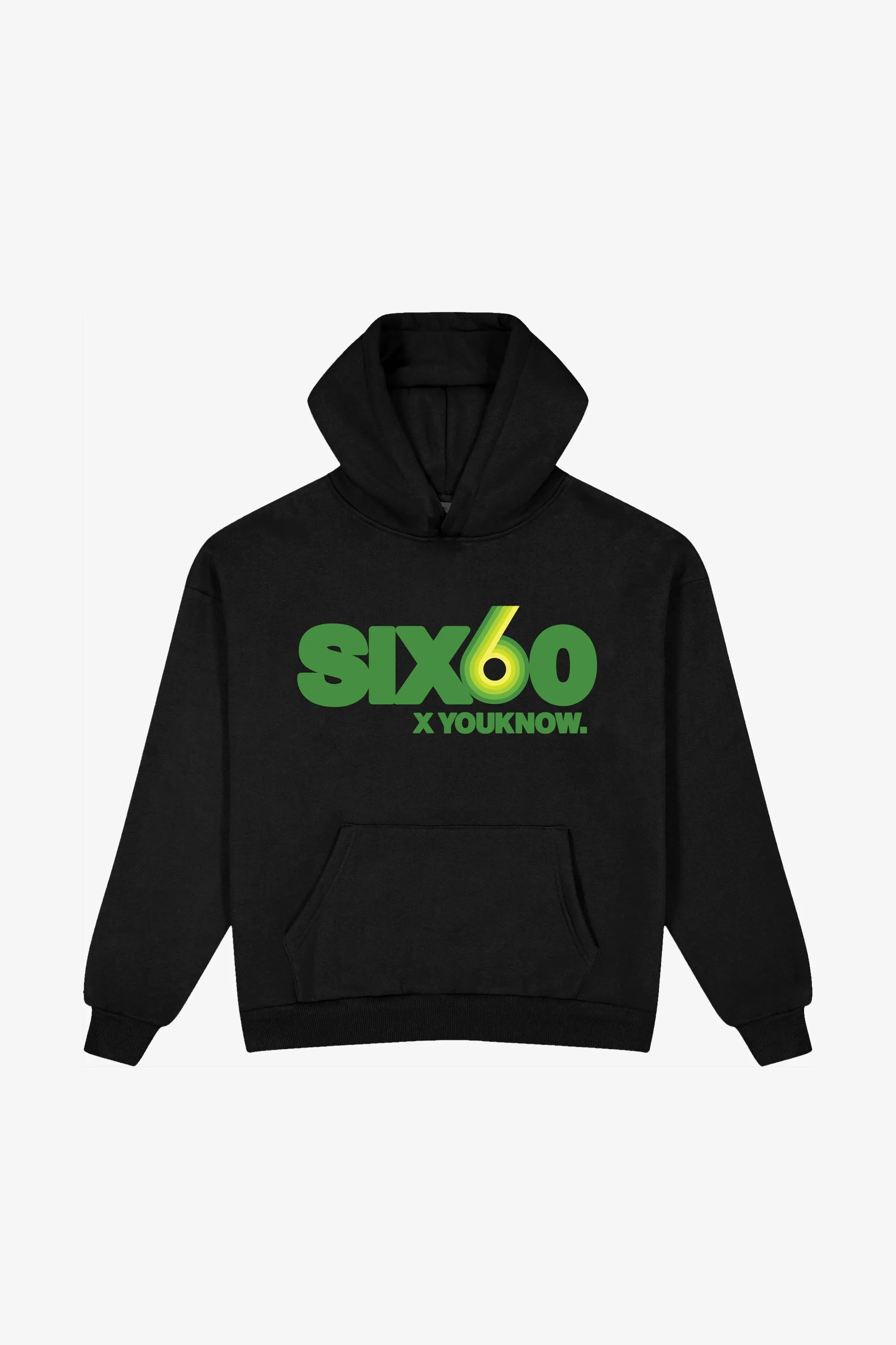 SIX60 HOODIE | BLACK