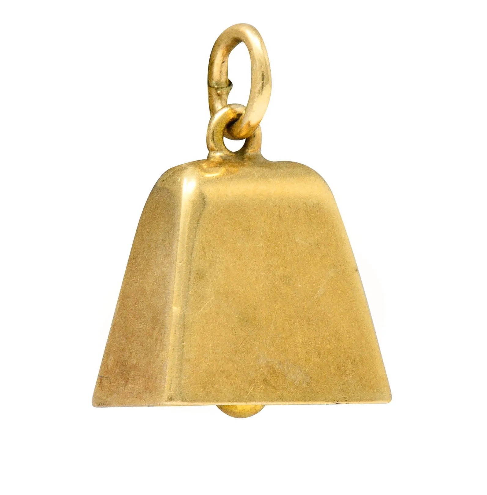 Sloan & Co. Retro 14 Karat Gold Bell Charm