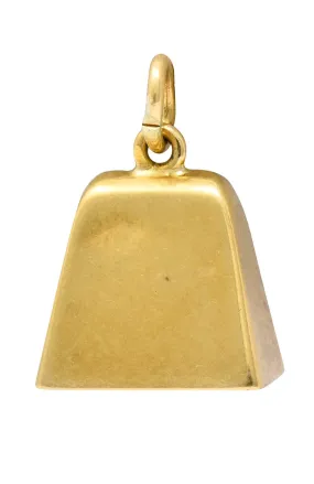 Sloan & Co. Retro 14 Karat Gold Bell Charm