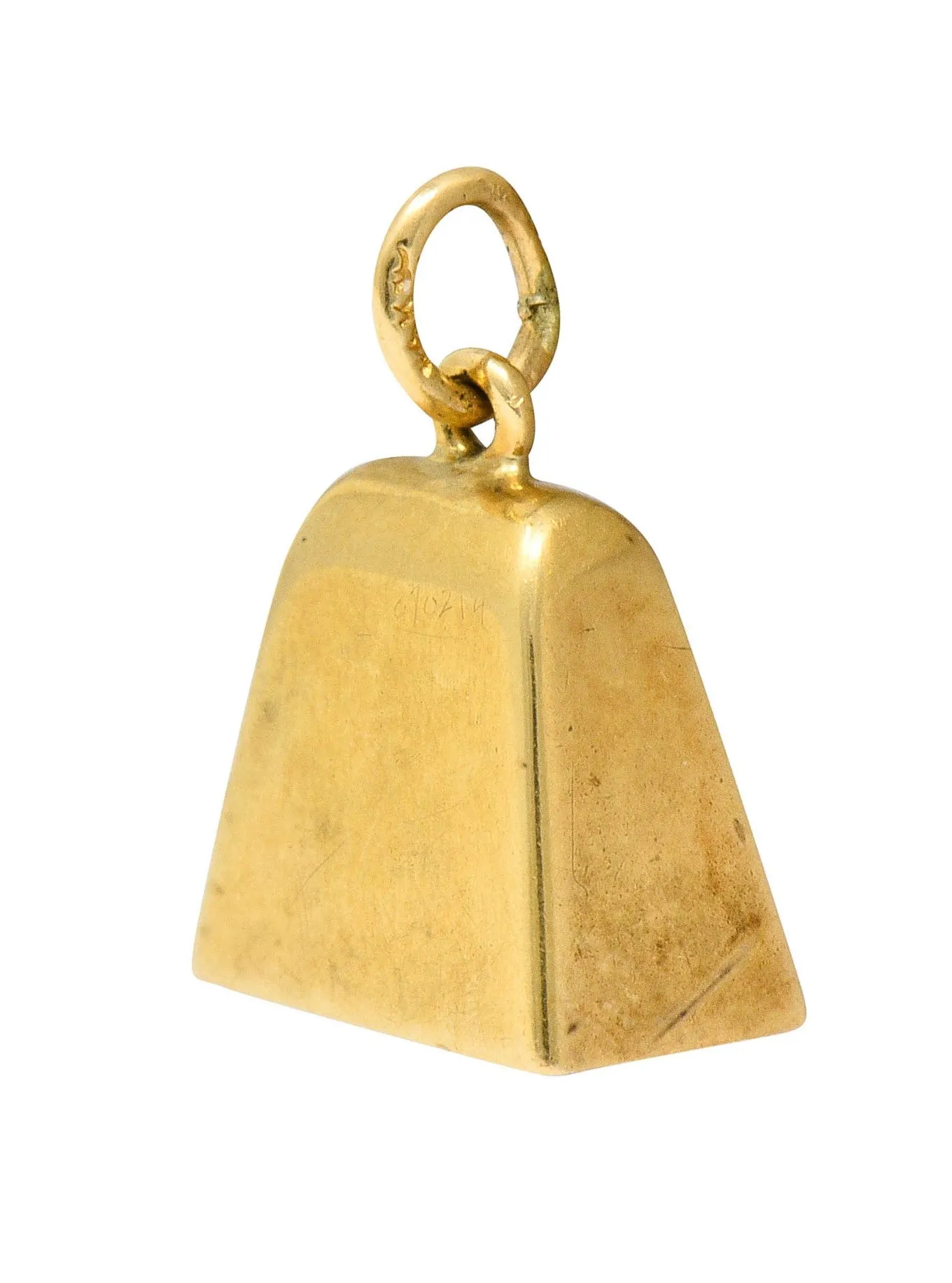 Sloan & Co. Retro 14 Karat Gold Bell Charm