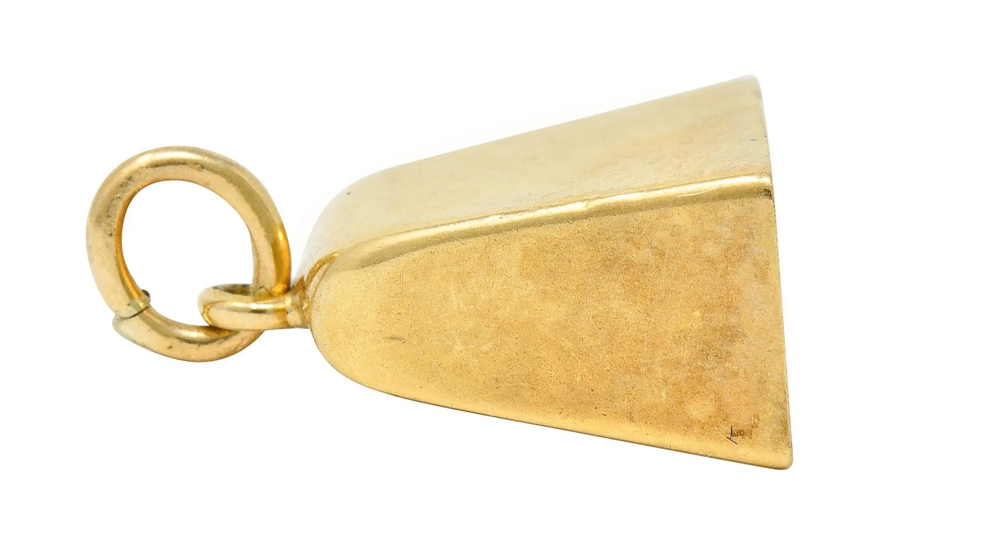 Sloan & Co. Retro 14 Karat Gold Bell Charm