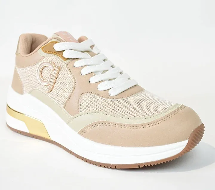 SNEAKERS GAUDI' DONNA SASHA V33-62921/NUDE/SAND