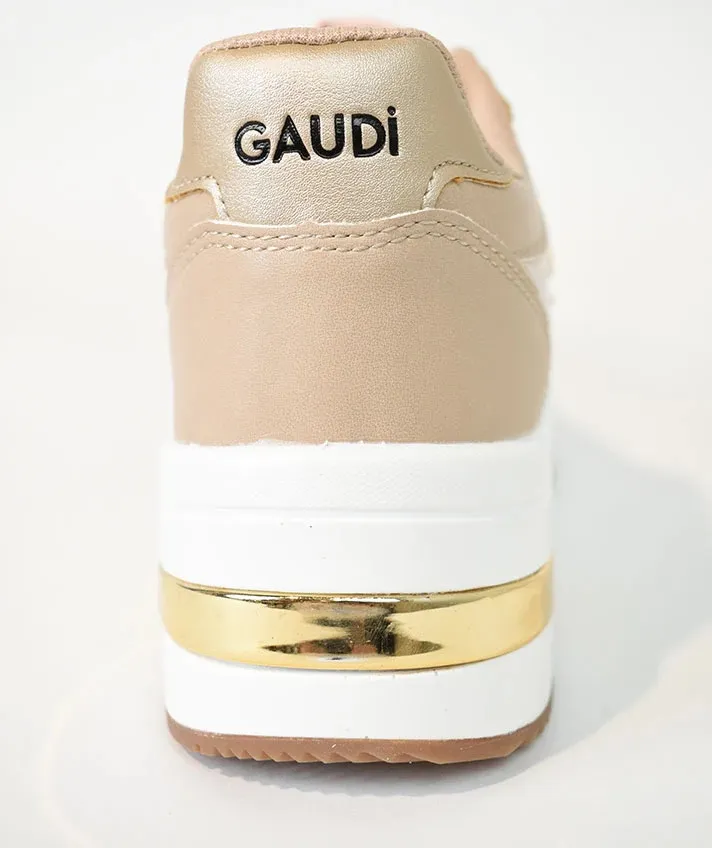 SNEAKERS GAUDI' DONNA SASHA V33-62921/NUDE/SAND