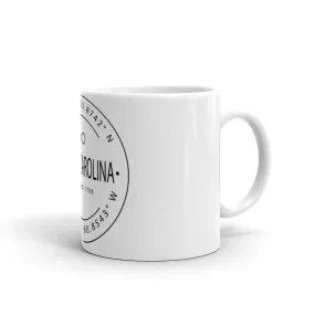 South Carolina - Mug - Latitude & Longitude