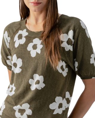 Sunny Days Short Sleeve Sweater Top