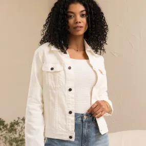 The Bailey Classic Jacket (White)