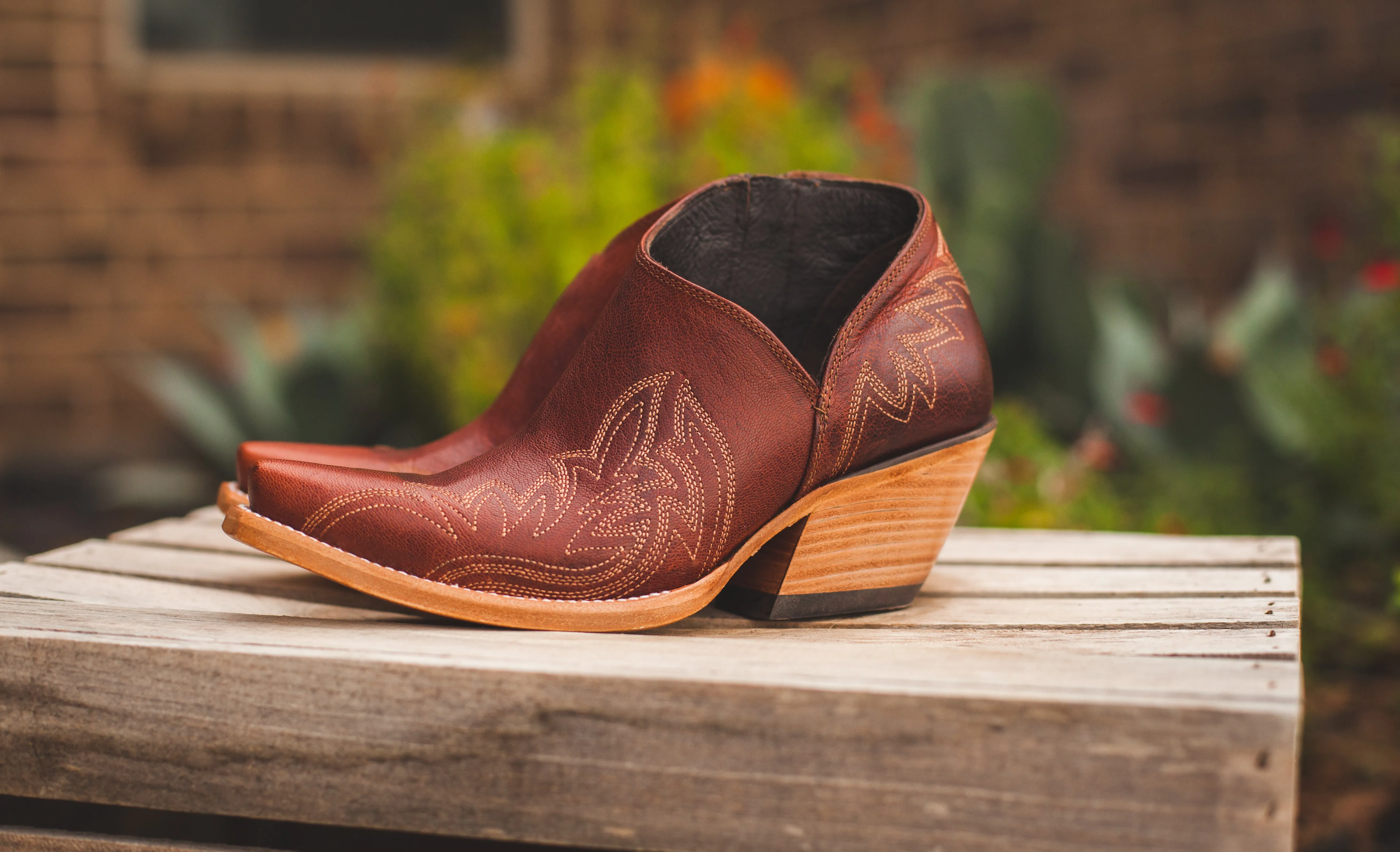 The Jolene Bootie in Sedona