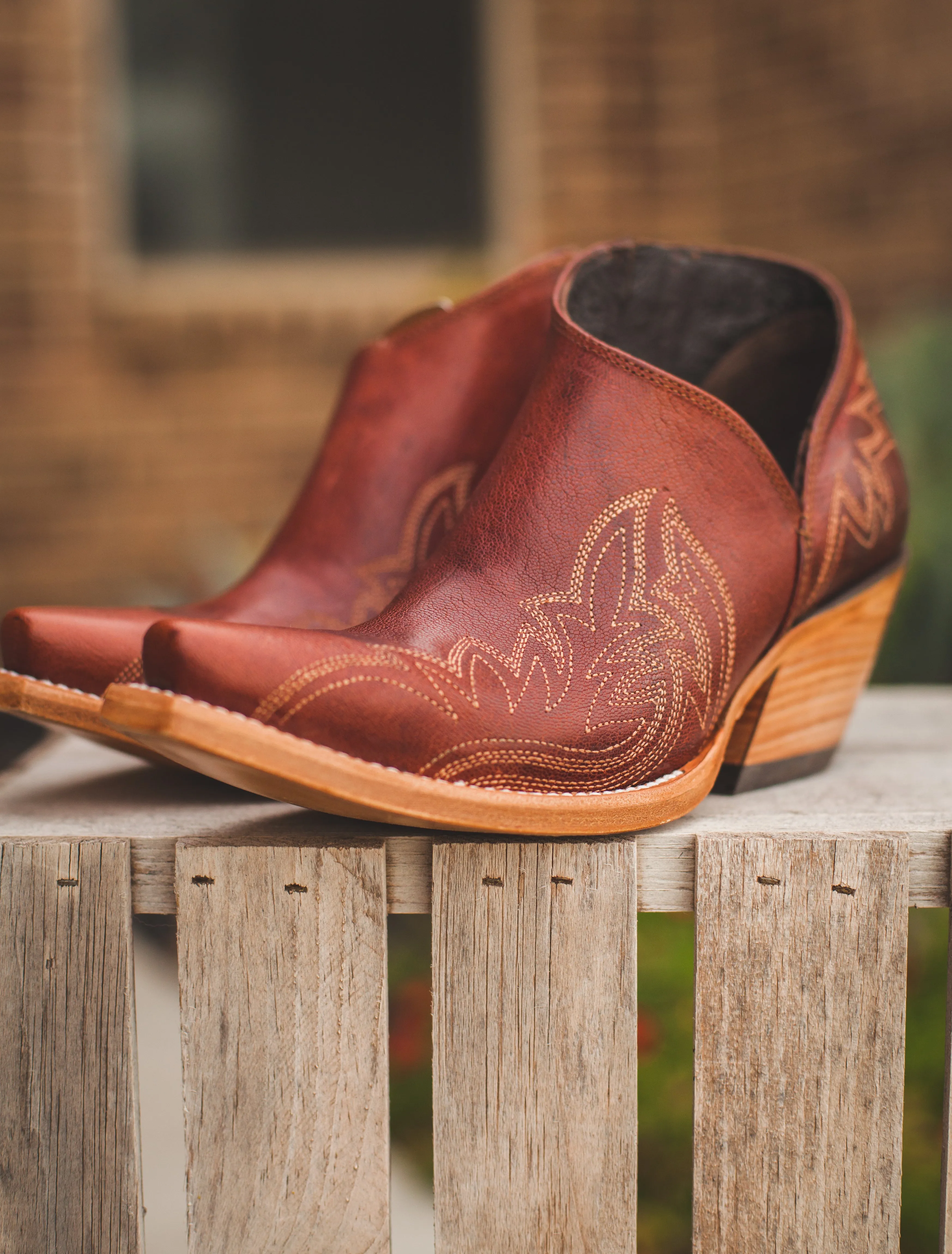 The Jolene Bootie in Sedona