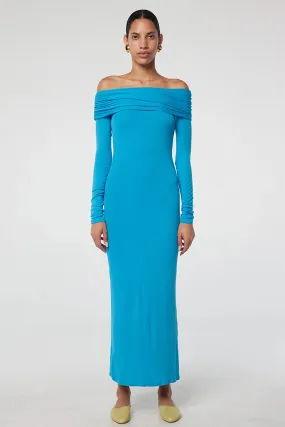 The Line By K - Maisie Dress - Electric Turquoise