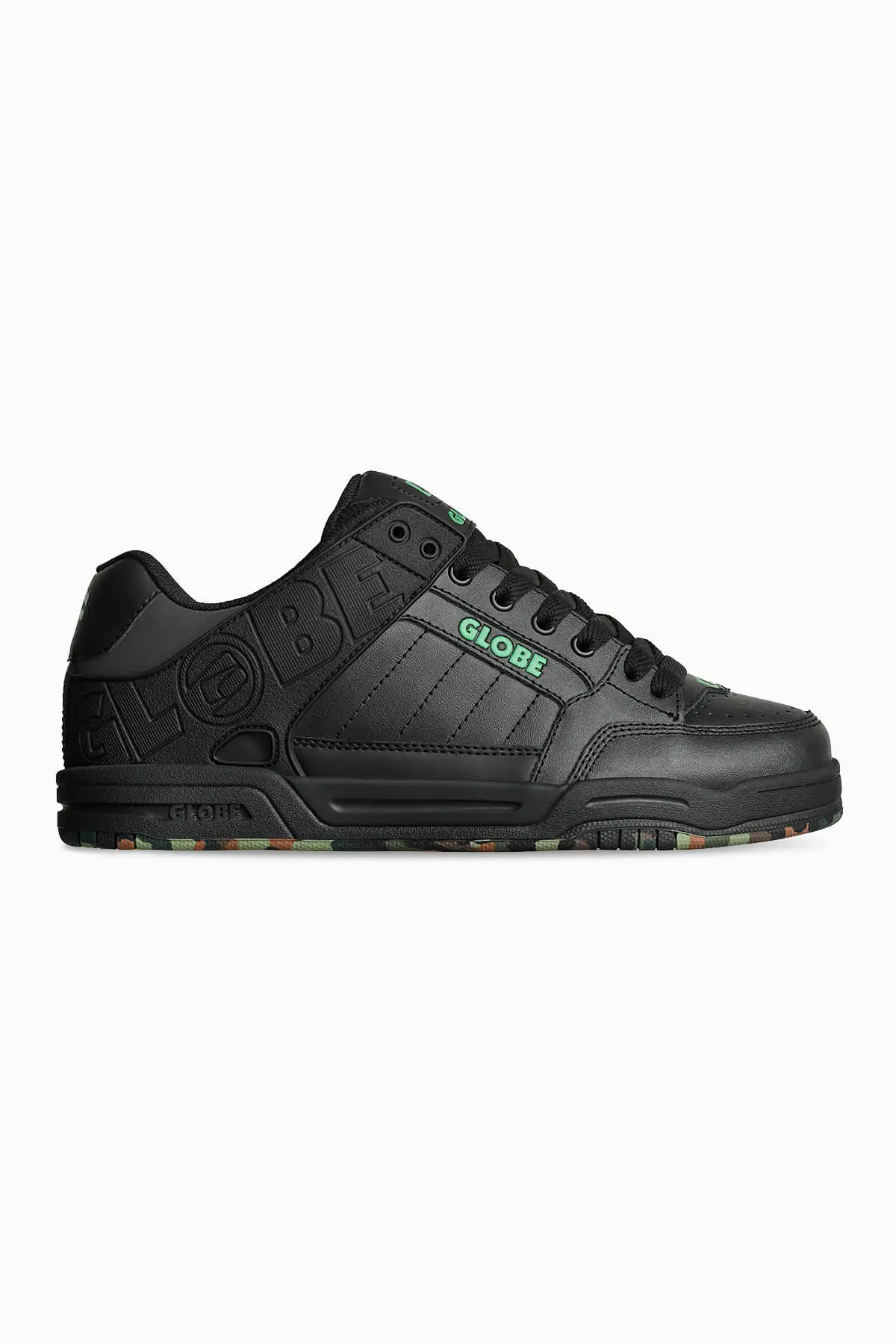 Tilt - Black/Green/Mosaic - Skate Shoes