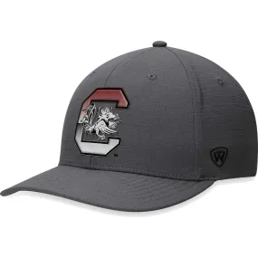 Top of the World South Carolina Gamecocks Gray Iron Flex Hat