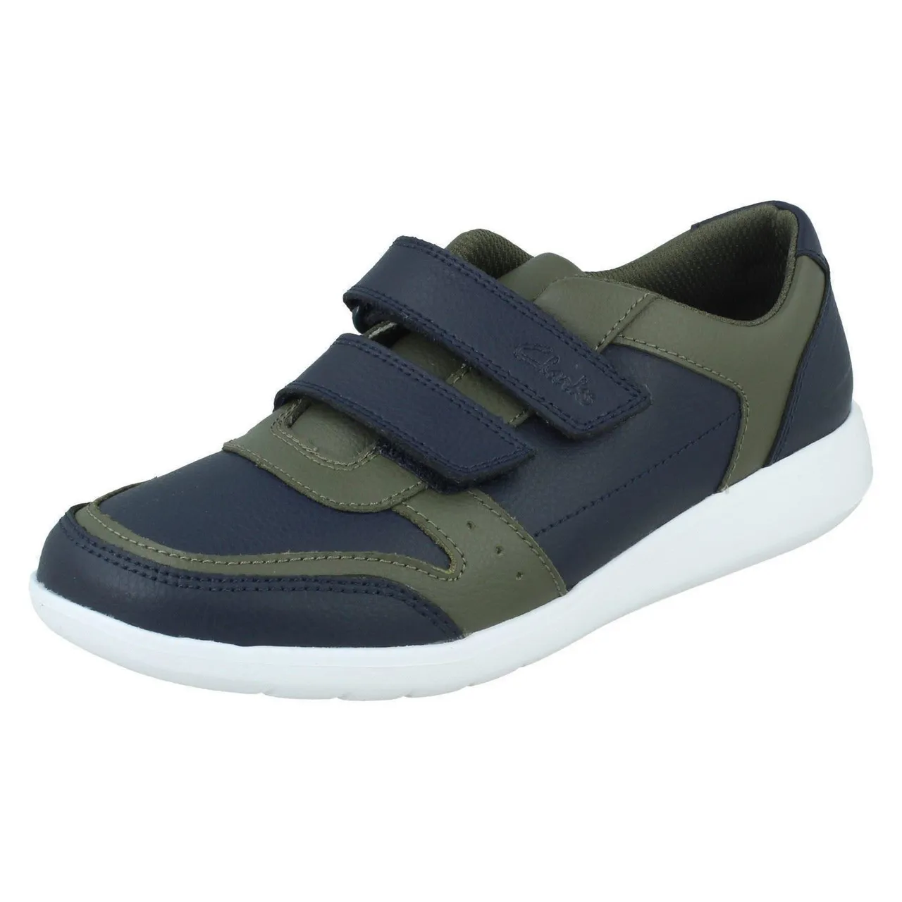 Unisex Childrens Clarks Casual Trainers Scape Spirit