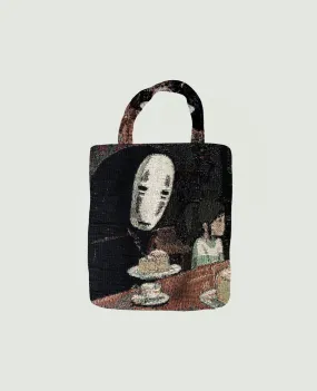 VA-SS21-080 NO FACE TAPESTRY TOTE BAG