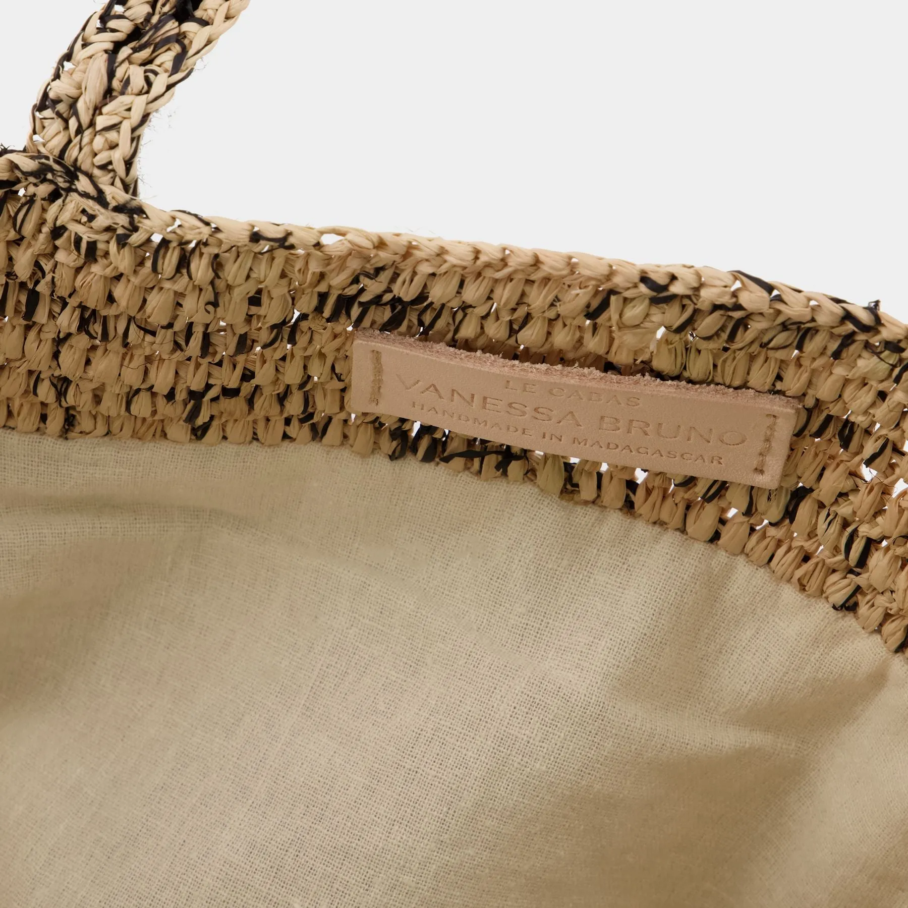 Vanessa Bruno  Cabas L Tote Bag - Vanessa Bruno -  Moutarde - Linen