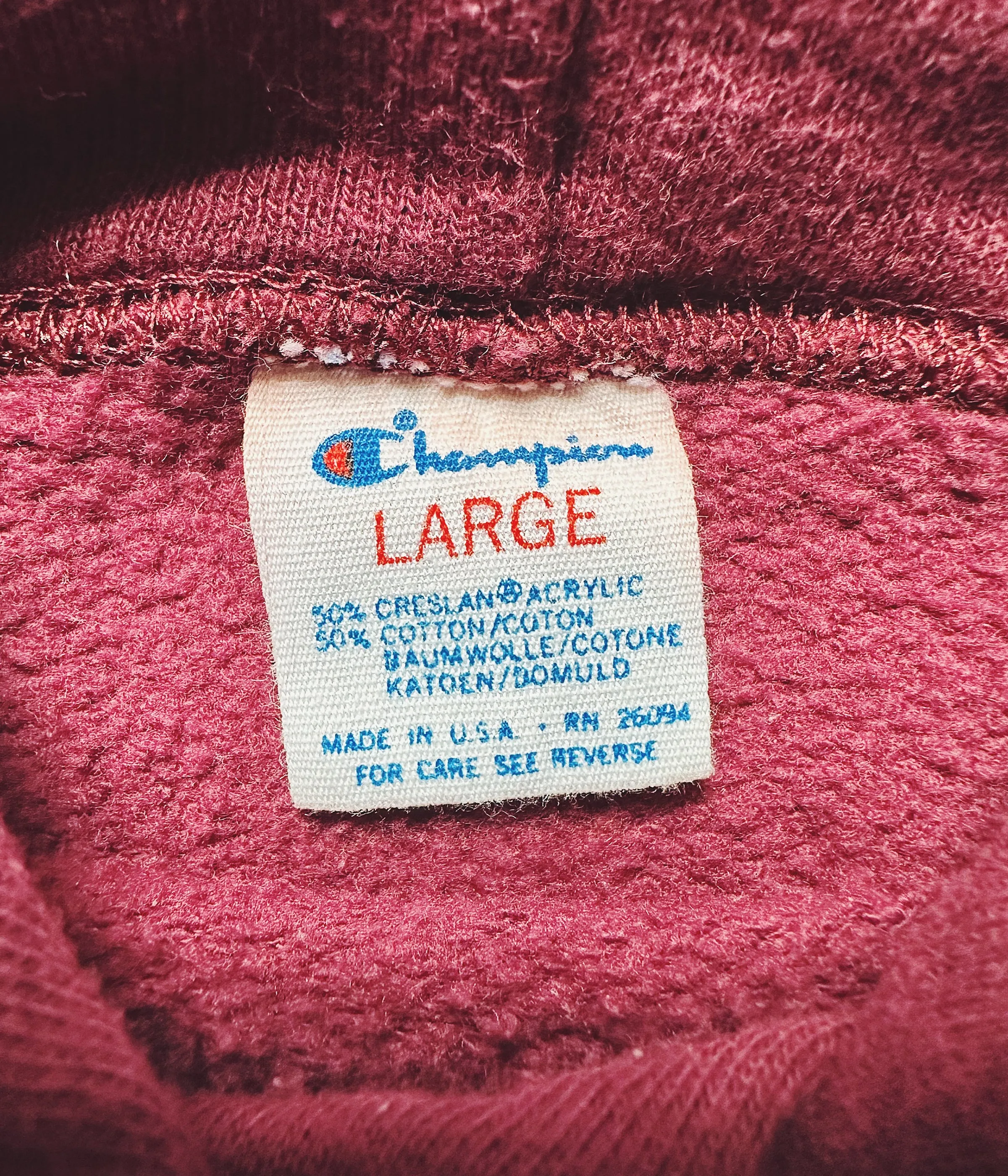 Vintage Bristol Swim Champion Hoodie