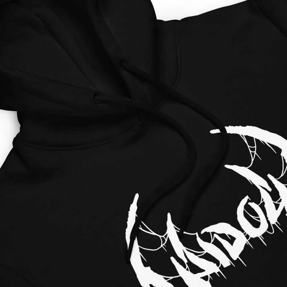 WIDOW BLACK UNISEX SLIM FIT HOODIE