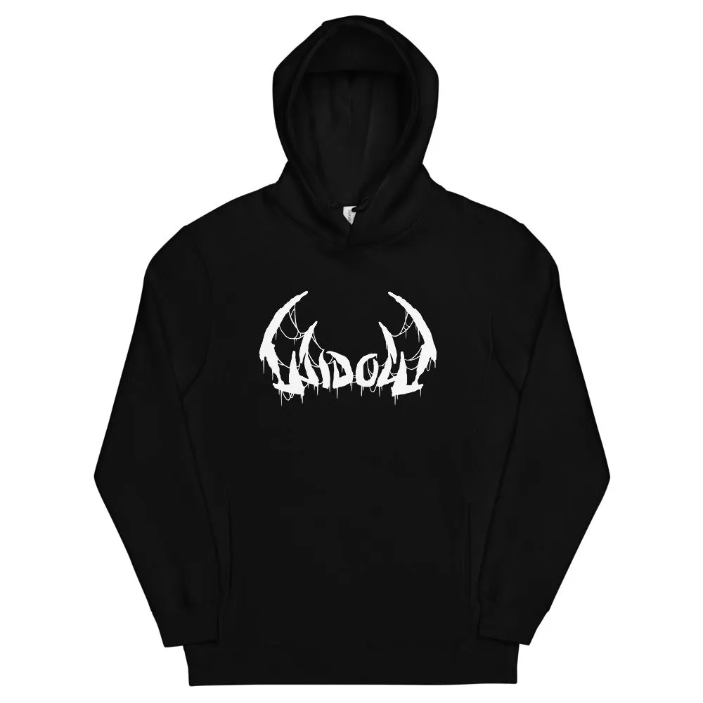 WIDOW BLACK UNISEX SLIM FIT HOODIE