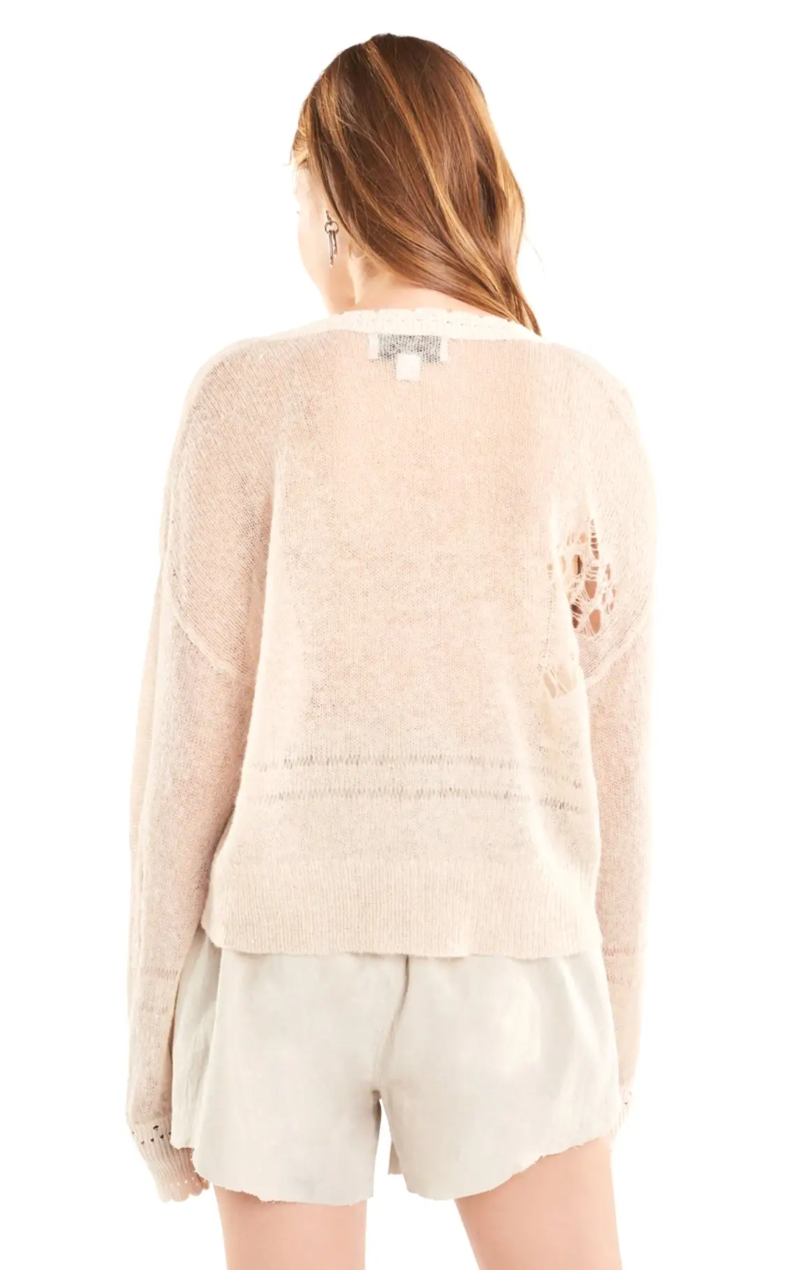 Wildfox Llana Knit Mascot Embroidered Sweater