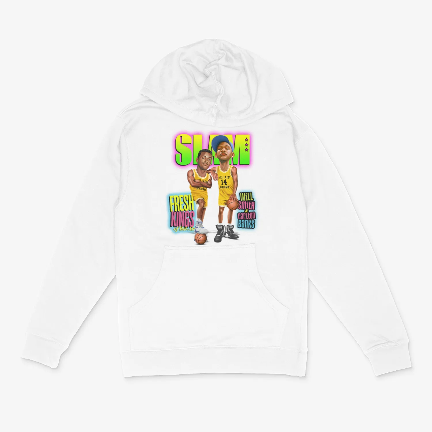 Will Smith and Carlton White Hoodie