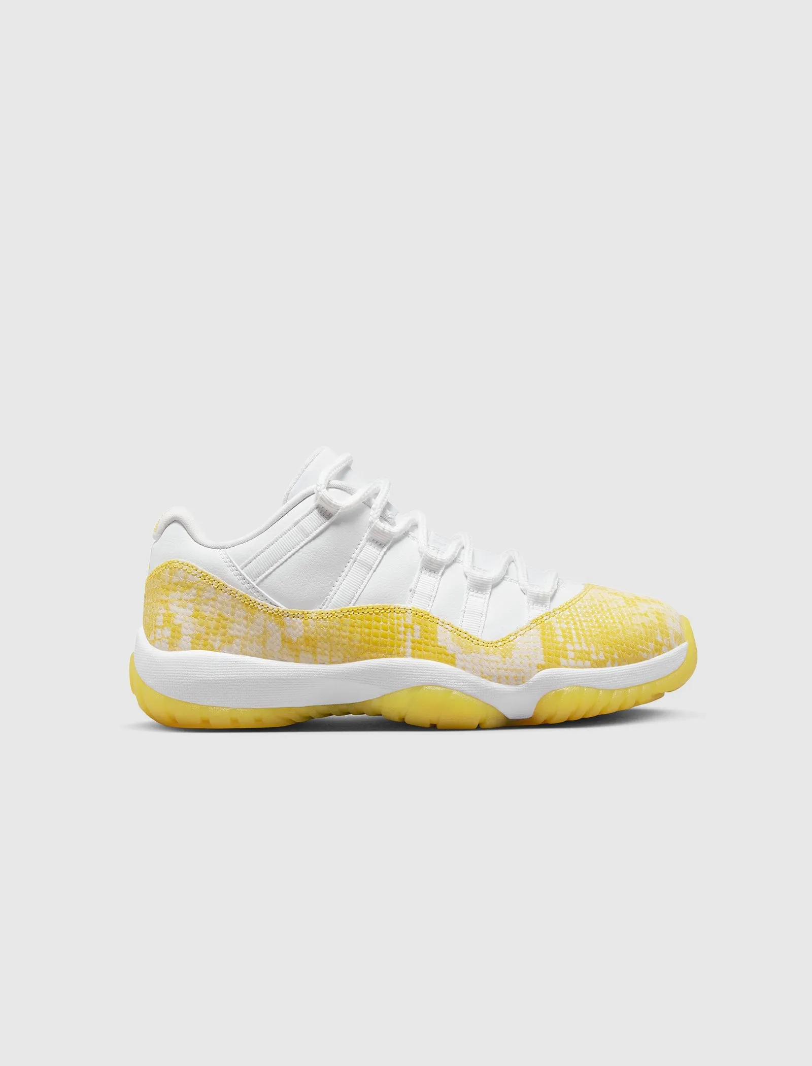 WOMEN'S AIR JORDAN 11 RETRO LOW YELLOW SNAKESKIN