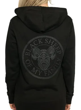 Women's Black Sheep Hoodie (Black Collection)