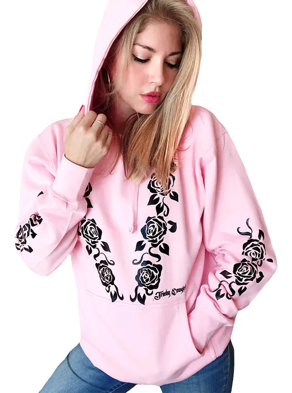 Women's Georgia Rose Tattoo Boyfriend Hoodie