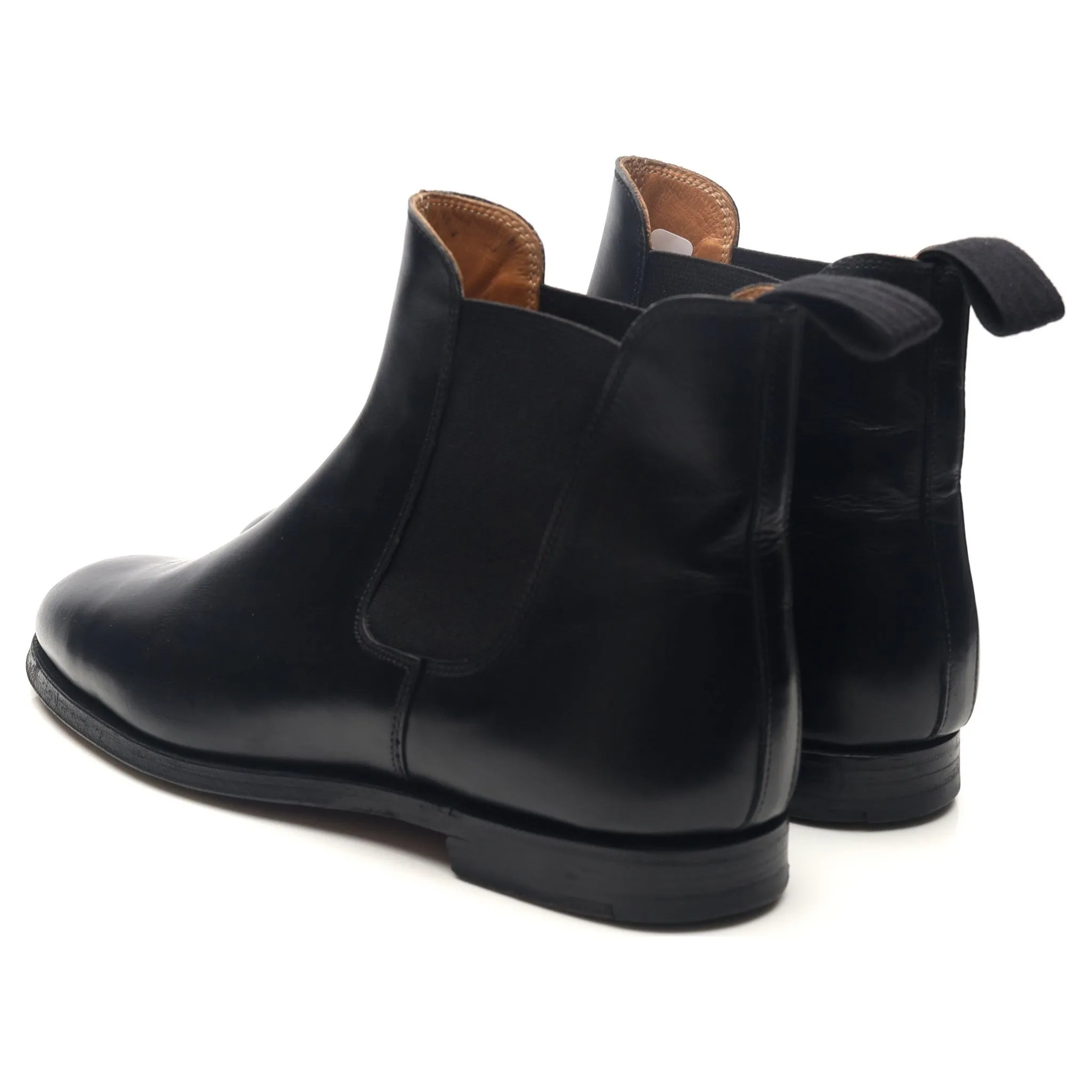 Women's 'Gresham' Black Leather Chelsea Boots UK 6 C