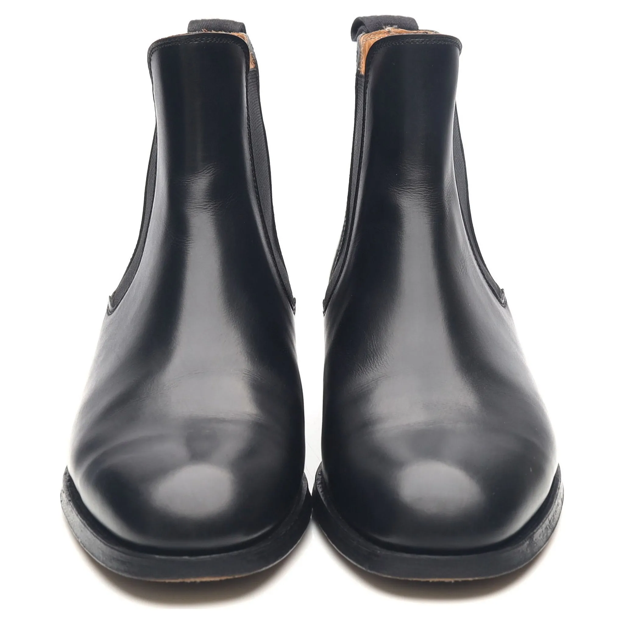 Women's 'Gresham' Black Leather Chelsea Boots UK 6 C