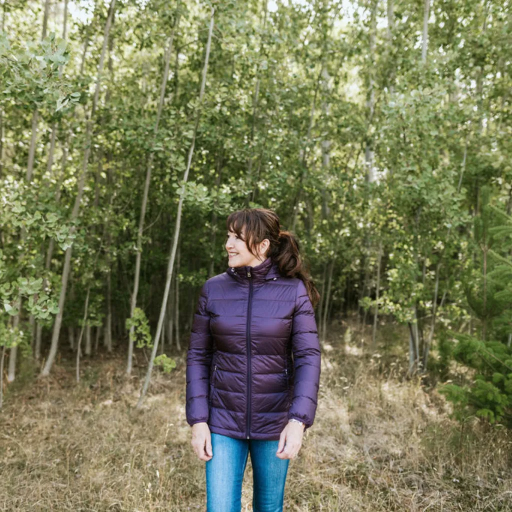 Womens Lynn Jacket - Midnight Plum